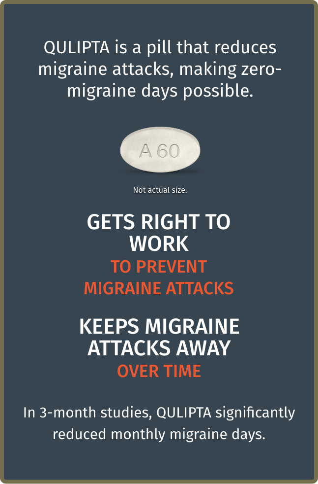 What Is QULIPTA® (atogepant)? - A Migraine Preventive Treatment